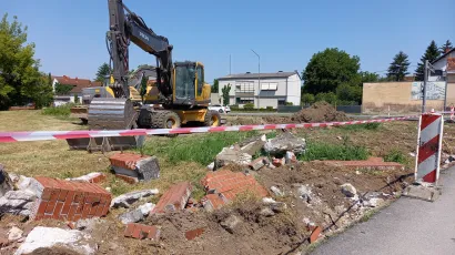 Početak radova na kružnom toku/Foto: Daria Marković