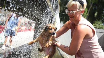 U cijeloj državi temperature su iznimno visoke/Foto: Duje Klaric/CROPIX