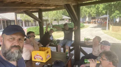 Članovi povijesnog dru&scaron;tva Pakrac-Lipik&nbsp;zaslužni su za osnivanje krčme "Kod veprove glave"/Foto: Mario Barać