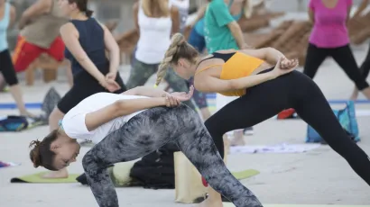 Ovo se ljeto na Bazenima Bjelovar možete besplatno rekreirati/Foto: Vojko Ba&scaron;ić/CROPIX