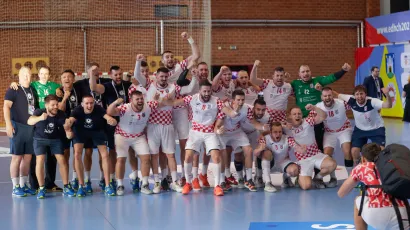 Hrvatska rukometna reprezentacija gluhih osvojila je zlato na Europskom prvenstvu/ Foto: HSSG