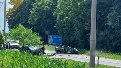 Prometna nesreća u Donjem Daruvaru/Foto: Snimio čitatelj