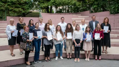 Učenici i mentori s priznanjima/Foto: Grad Daruvar