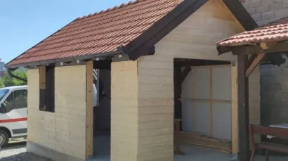 Drvena kućica/Foto: Udruga Korak dalje