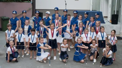 Daruvarskim mažoretkinjama podijeljeno ukupno 54 medalje/Foto: Grad Daruvar