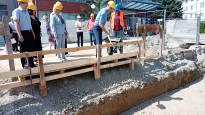 Župan Maru&scaron;ić i suradnici položili su kamen temeljac/ Foto: Deni Marčinković