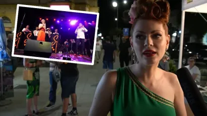 Influencerica Greta Gardner u Daruvaru/Foto: MojPortal