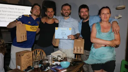 Pobjedu je odnijela ekipa Rila u sastavu Matija Kulhavi, Tomislav Ević, Darian Husko, Ognjen Kafka i Nives Matijević/Foto: Pakrački list