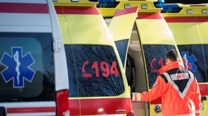 Devetomjesečna beba vozilom Hitne medicinske pomoći prevezena je u bolnicu/Foto: Ante Cizmic/CROPIX (ilustracija)