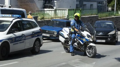 I proteklog vikenda djelatnici PU bjelovarsko - bilogorske imali su pune ruke posla/
Foto: Paun Paunovic/CROPIX