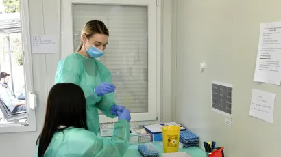 Na opservaciji u OB Bjelovar je &scaron;est pacijenata/Foto: Josko Supic/CROPIX