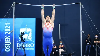 Tin Srbić osvojio je srebro na OI u Tokiju/Foto: Ivan Peric/CROPIX (Ilustracija)