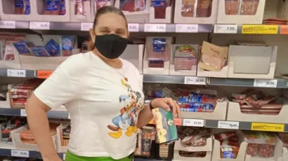 Lokalna trgovina Jadranka i Lidl pravi su spas za sve one koji duže vrijeme provode na otoku/Foto: Privatni album