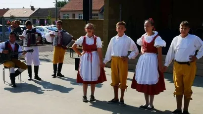 Nastup djece iz Končanice na Danima hrvatske kulture u gradu Jevi&scaron;ovka u Če&scaron;koj Republici/Foto: Iveta Vranjić