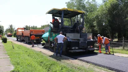U cijeloj dužini asfaltirana je ulica u Gaju pored Lipika/Foto: Compas
