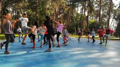 Oko stotinjak djece do sada je pro&scaron;lo kroz ljetni kamp/ Foto: Mali olimpijac