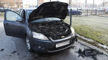 &Scaron;teta na automobilu procjenjuje se na 30 tisuća kuna, a motivi ovog gnjusog čina zasad su nepoznati/Foto: Zeljko Puhovski/CROPIX (Ilustracija)