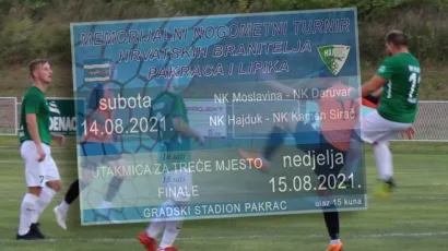 "Memorijalni turnir hrvatskih branitelja Pakrac &ndash; Lipik" igra se na gradskom stadionu u Pakracu/Foto: Pakrački list