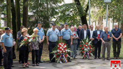 Obilježavanje početka Domovinskog rata i Dana hrvatskih dragovoljaca Domovinskog rata Grada Daruvara 2020. godine/ Foto: Grad Daruvar