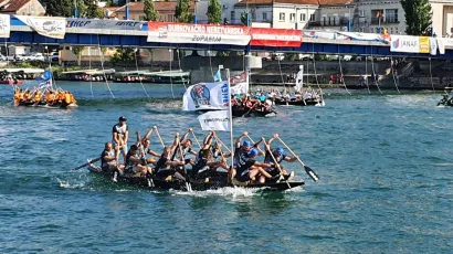 Bjelovarski Argonauti na 24. Maratonu lađa/ Foto: Grad Bjelovar
