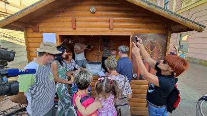 Prvu kartu prodali su Vedran Mlikota i Ana Rucner/ Foto: Deni Marčinković