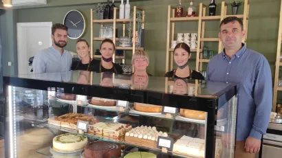 Ljubazni djelatnici, brza usluga, te kvalitetne namirnice temelj su uspjeha kojeg očekuju i u Piafu, tvrde nam ponosni vlasnici /Foto: Martina Čapo