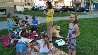 Djeca su na radionici načila crtati i slikati/Foto: Jolana Petrinić