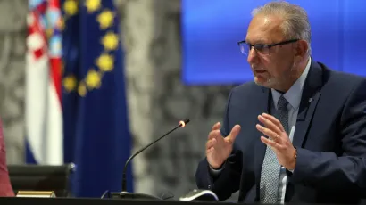 Ministar Davor Božinović/Foto: Ranko &Scaron;uvar/CROPIX