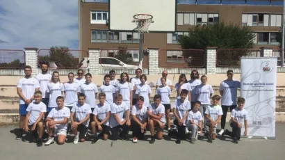 Polaznici besplatne &scaron;kole ko&scaron;arke/Foto: &Scaron;kolski&nbsp;sportski savez
