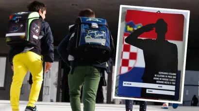 Bilježnica koja se dijelila &scaron;kolarcima u Dardi/Foto: Screenshot Facebook, Tom Dubravec/Cropix