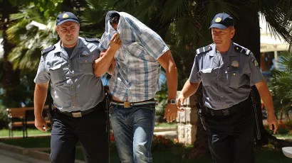 Mu&scaron;karac je uhićen i doveden u policiju/Foto: Andrija Lučić/CROPIX (ilustracija)