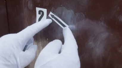 Policajci su izuzeli pronađene tragove i odnijeli ih na analizu/Foto: Admir Buljuba&scaron;ić/CROPIX (ilustracija)