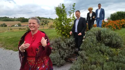Predstavljanje projekta održano je u Romskoj kući/ Foto: Deni Marčinković