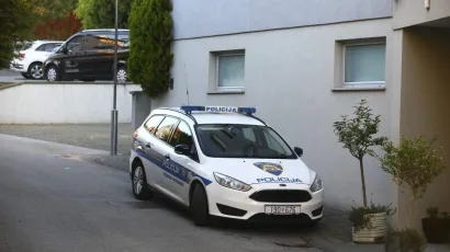 Policija na mjestu zločina/Foto: Željko Puhovski/CROPIX
