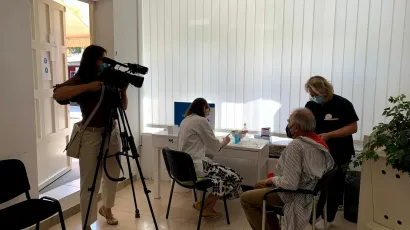 Odaziv građana sve je veći pa se bjelovarska Ljekarna može pohvaliti da je brojem cijepljenih građana pri vrhu naspram svih ljekarni u zemlji/Foto: Ljekarna Bjelovar