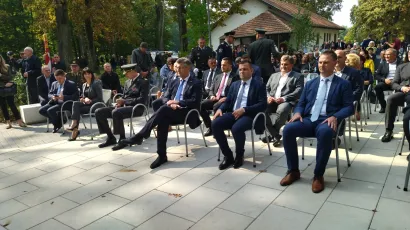 Premijer Plenković sa županom Maru&scaron;ićem i gradonačelnikom Hrebakom/ Foto: Deni Marčinković