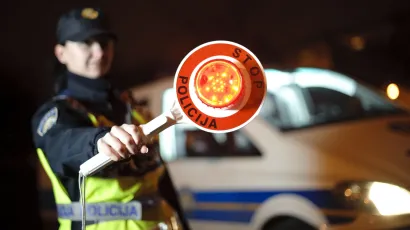 Policajci iz Lipika biciklista su uočili tijekom redovne kontrole prometa/Foto: Ivan Mijic/CROPIX (ilustracija)