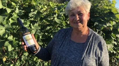 Ankica Ga&scaron;parec pola stoljeća u vinogradarstvu/Foto: Janja Čaisa
