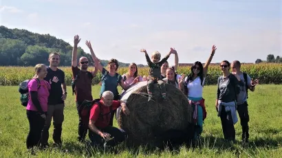 Ekipa na studijskom putovanju Bilogorskim stazama/Foto: Rural Escape