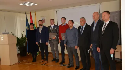 Ovogodi&scaron;nji dobitnici Zlatne kune/ Foto: BBŽ