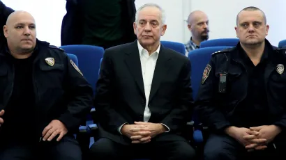 Ivo Sanader snimljen na jednom od roči&scaron;ta/Foto: Damjan Tadić/CROPIX