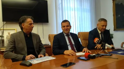 Hrebak i Ivančić zadovoljni su zbog nove financijske pomoći/ Foto: Deni Marčinković