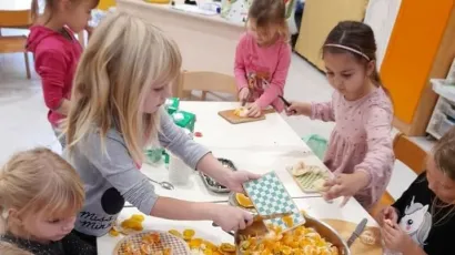 Djeca su sama pripremala zdrave obroke/Foto: DV Vladimir Nazor Daruvar