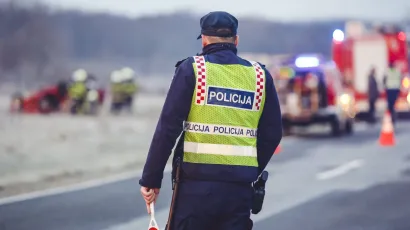 Očevid su na mjestu nesreće obavili policajci iz Daruvara/Foto: Marko Todorov/CROPIX (ilustracija)