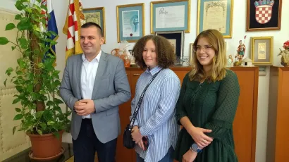 Dario Hrebak, Marta Marke&scaron;ić i Valentina Cepanec/ Foto: Deni Marčinković