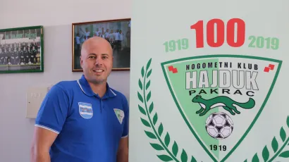 Direktor Nogometnog kluba Hajduk Pakrac, Vladmir Gazić/Foto: Pakrački list
