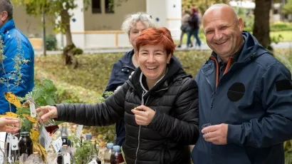 Na gljivarskom &scaron;tandu bilo je najveselije/Foto: Predrag Uskoković
