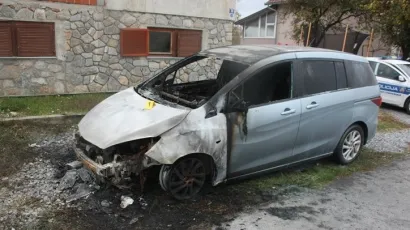 Požar je izbio zbog kratkog spoja na elektroinstalacijama/Foto: PU bjelovarsko-bilogorska