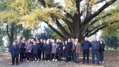Članovi udruga civilnih stradalnika Domovinskog rata kod daruvarskog Ginka/Foto: Danijela Ljutak Jureković