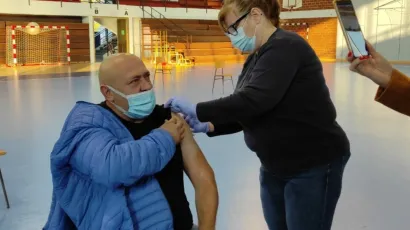 Mi&scaron;o Kovačević sam je izrazio želju za docijepljivanjem trećom dozom/Foto: Martina Čapo